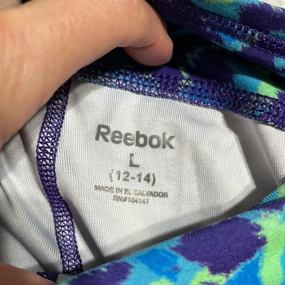 Reebok Athletic Leggings Girls 12 14